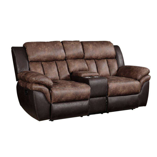 ACME Furniture - Jaylen Loveseat w/Console (Motion) - 55426 veiw 1