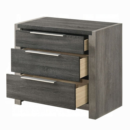 ACME Furniture - Jehoram Nightstand - Gray Finish - BD02723 view 2