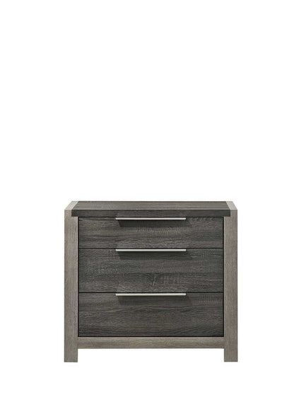 ACME Furniture - Jehoram Nightstand - Gray Finish - BD02723 veiw 2