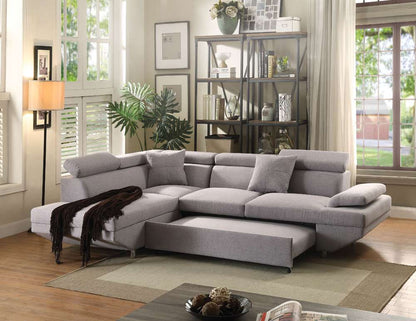 ACME Furniture - Jemima Sectional Sofa w/Sleeper - 52990 veiw 1