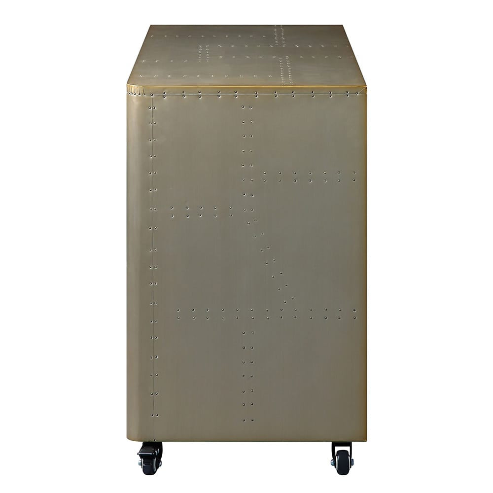 ACME Furniture - Jennavieve - Cabinet - Gold Aluminum - 92551 view 4