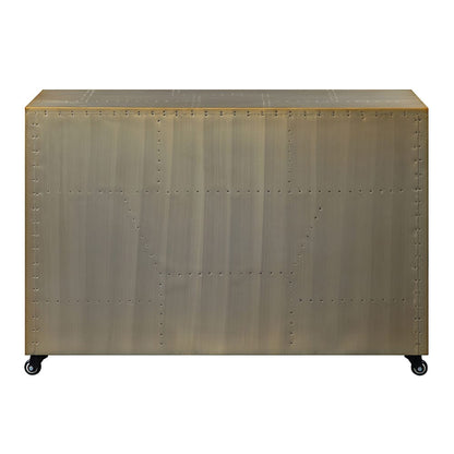 ACME Furniture - Jennavieve - Cabinet - Gold Aluminum - 92551 view 5