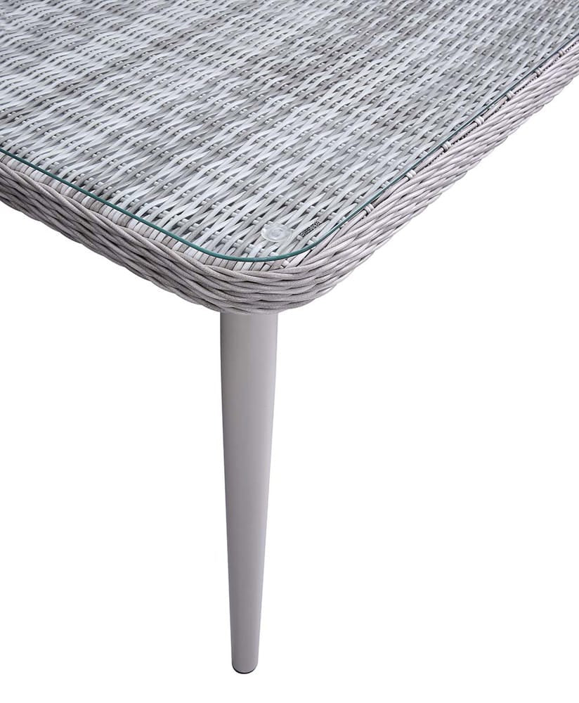 ACME Furniture - Jenneva - 7Pc Patio Dining Set - Night Green Fabric & Gray Finish - OT01095 view 5
