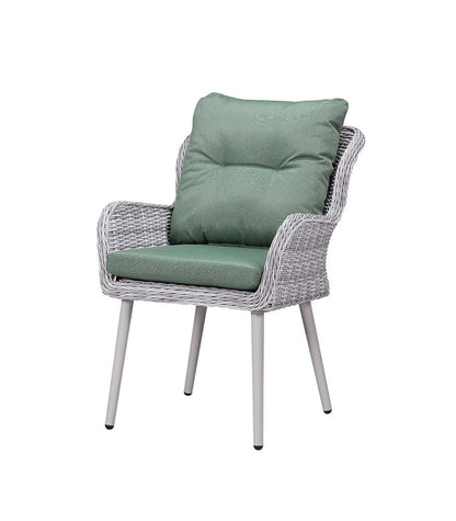 ACME Furniture - Jenneva - 7Pc Patio Dining Set - Night Green Fabric & Gray Finish - OT01095 view 6