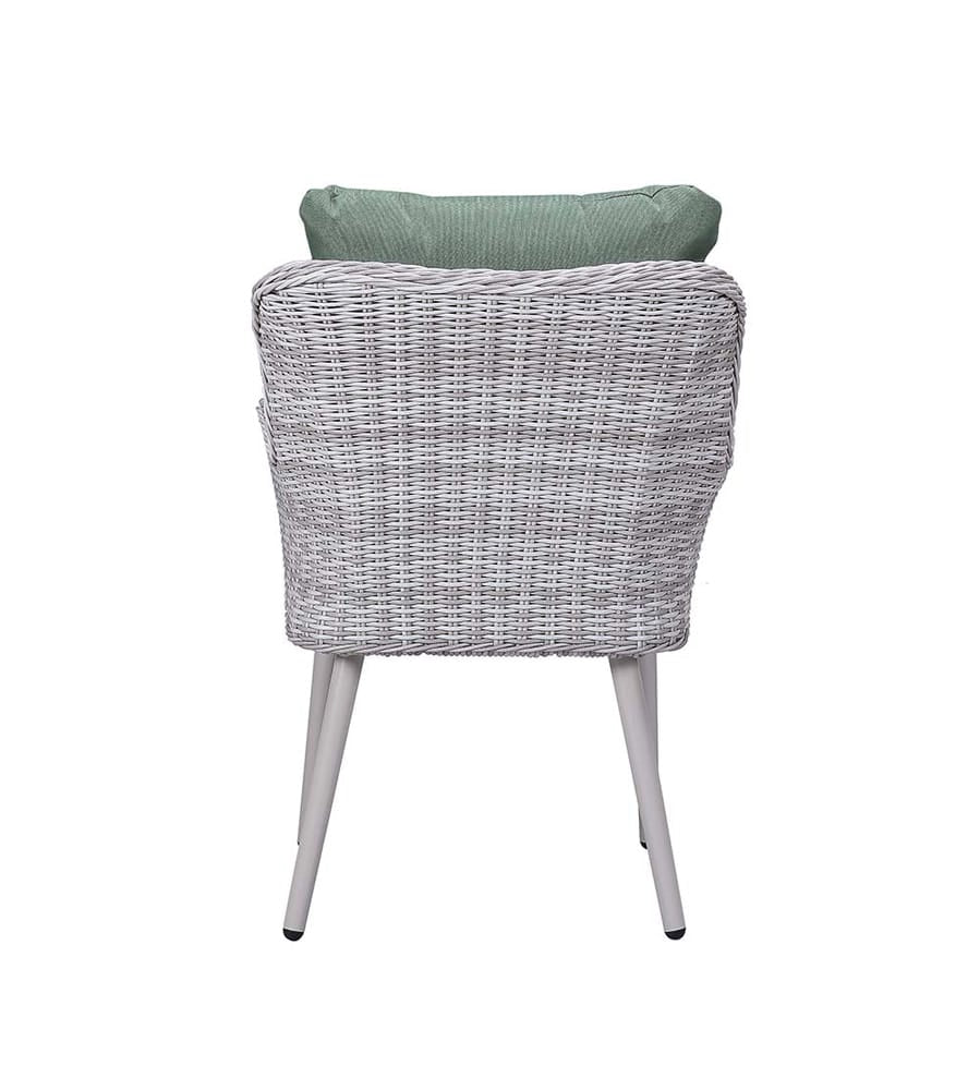 ACME Furniture - Jenneva - 7Pc Patio Dining Set - Night Green Fabric & Gray Finish - OT01095 view 9
