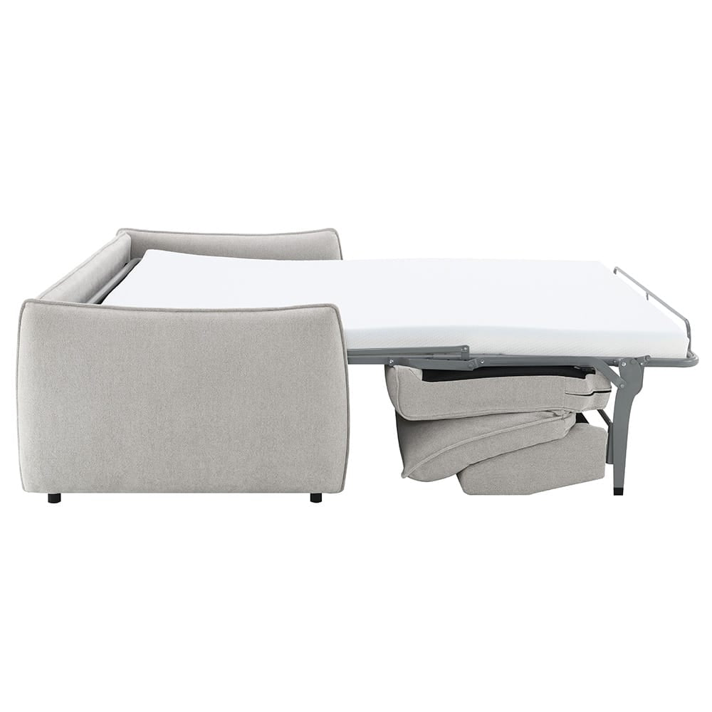 ACME Furniture - Jinn - Sofa w/Sleeper - Beige Chenille - LV03615 view 6