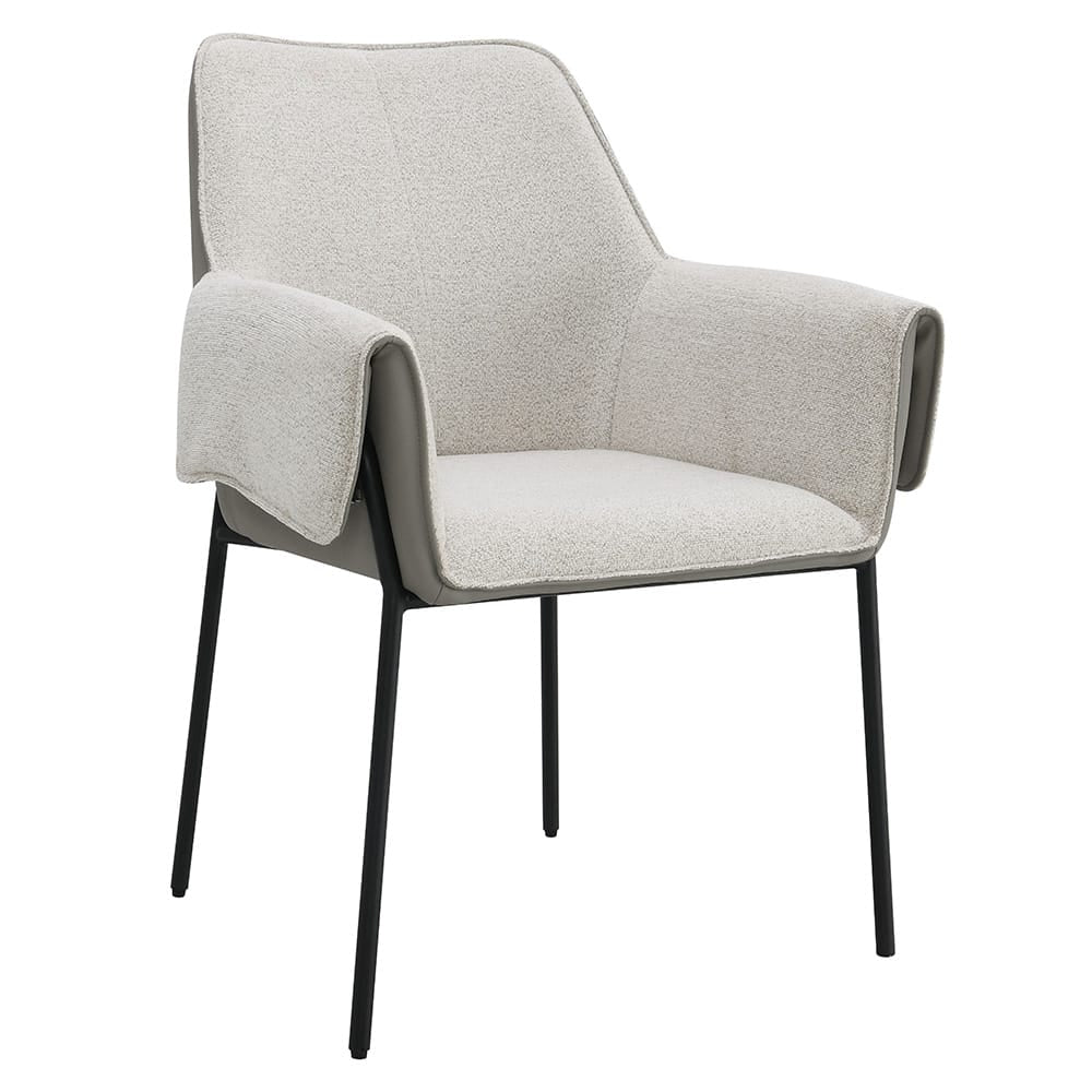 ACME Furniture - Jirina - Arm Chair (Set of 2) - Beige Chenille - DN03678 view 1