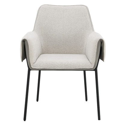 ACME Furniture - Jirina - Arm Chair (Set of 2) - Beige Chenille - DN03678 view 2