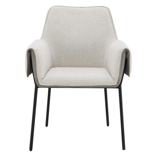 ACME Furniture - Jirina - Arm Chair (Set of 2) - Beige Chenille - DN03678 view 2