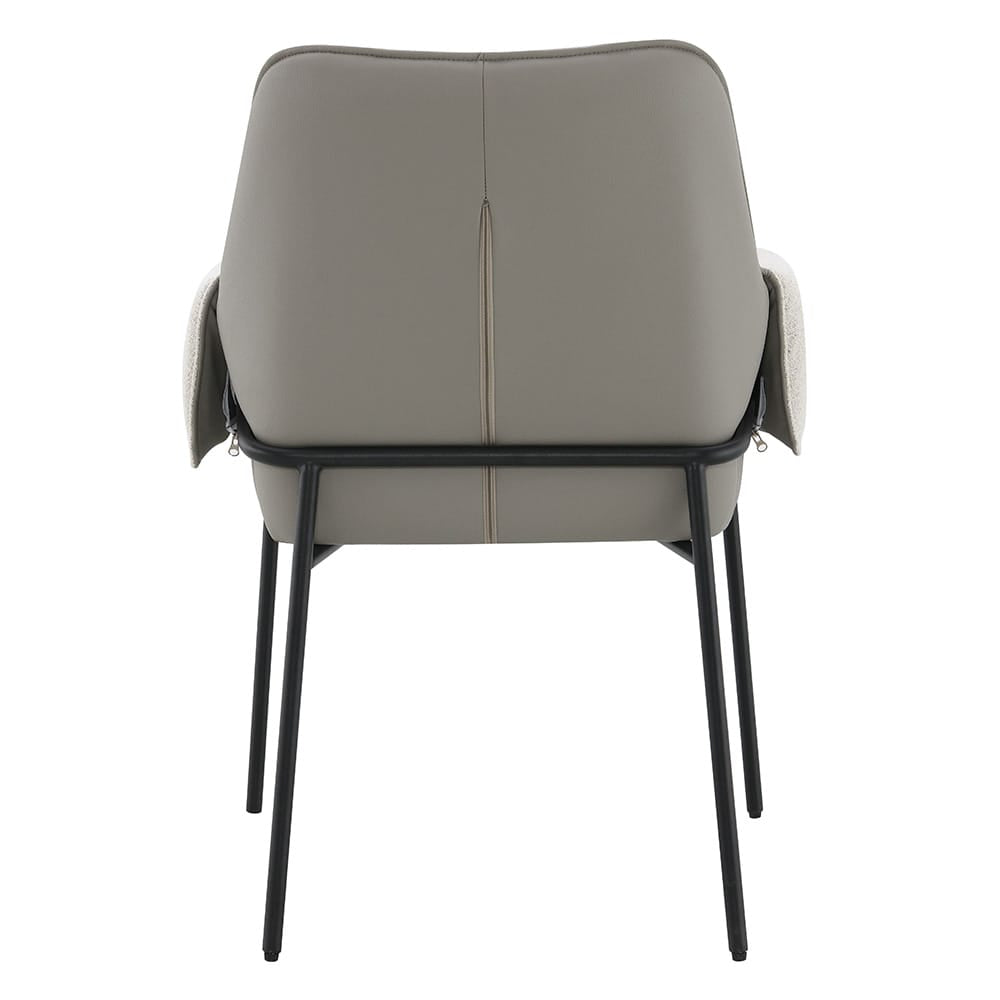 ACME Furniture - Jirina - Arm Chair (Set of 2) - Beige Chenille - DN03678 view 4