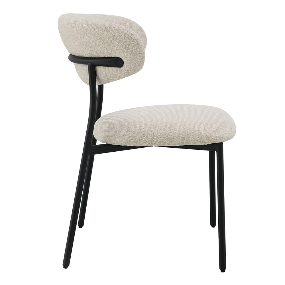 ACME Furniture - Jirina - Side Chair (Set of 2) - Beige Chenille - DN03677 view 3