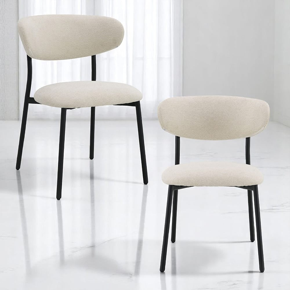ACME Furniture - Jirina - Side Chair (Set of 2) - Beige Chenille - DN03677 view 6