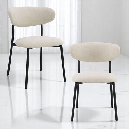 ACME Furniture - Jirina - Side Chair (Set of 2) - Beige Chenille - DN03677 view 6