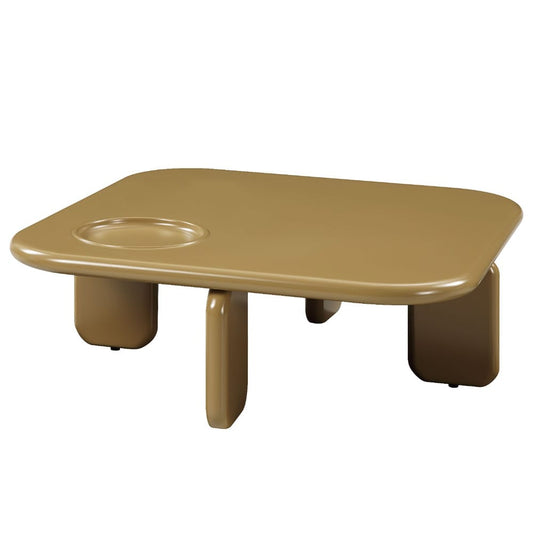 ACME Furniture - Joane - Coffee Table - Yellowish Brown & Light Gray High Gloss  - LV03745 view 1