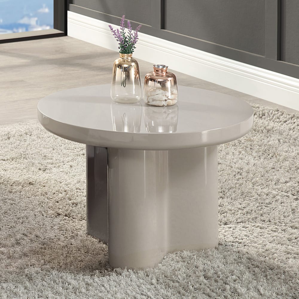 ACME Furniture - Joane - End Table - Light Gray High Gloss  - LV03746 view 4