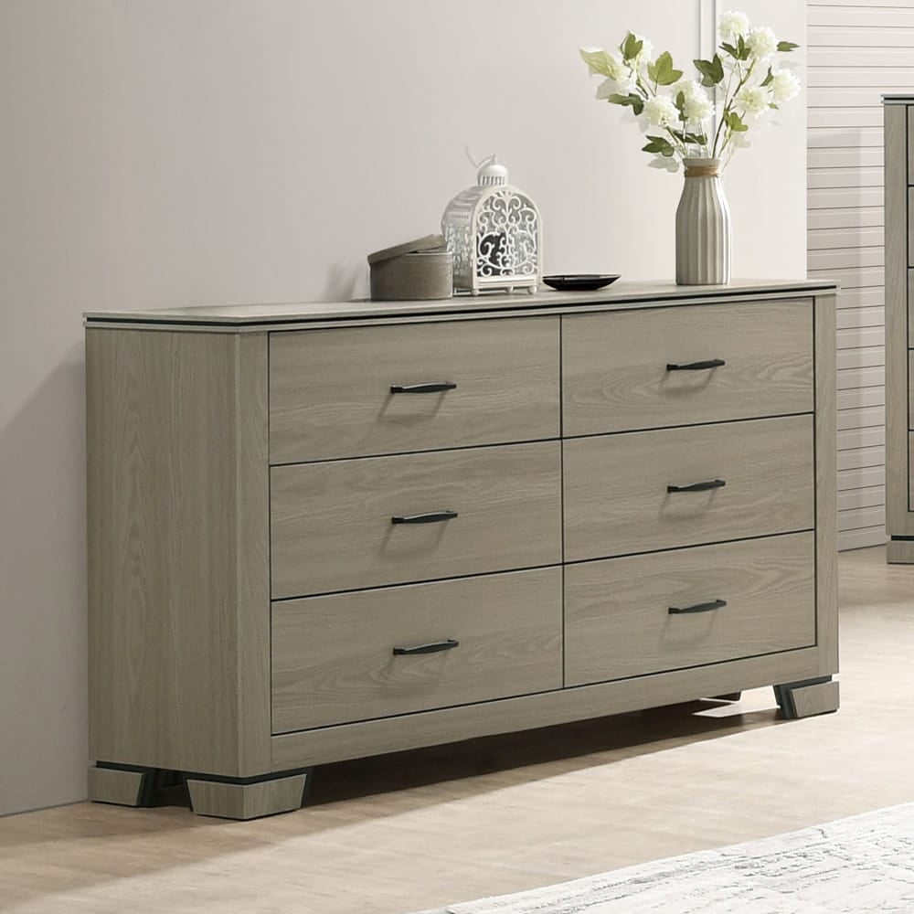 ACME Furniture - Joanna - Dresser  - Weathered Gray  - BD05145 view 4