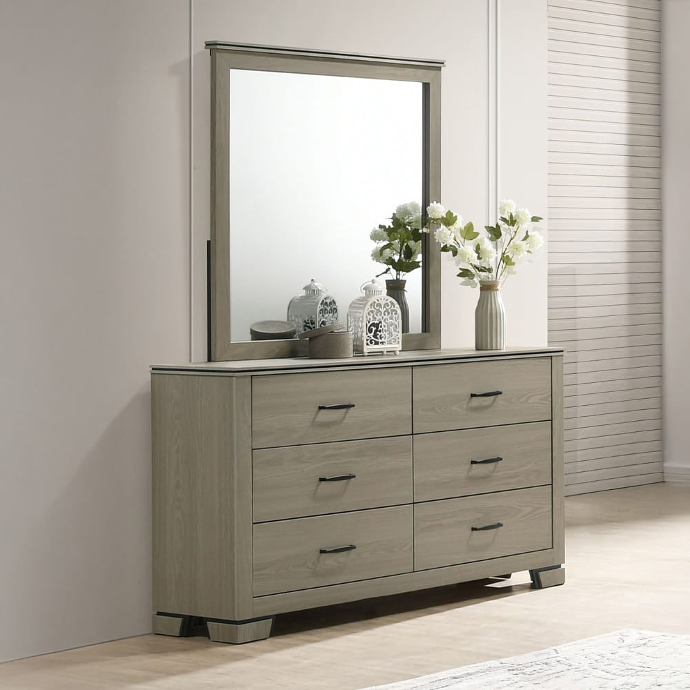 ACME Furniture - Joanna - Dresser  - Weathered Gray  - BD05145 view 5