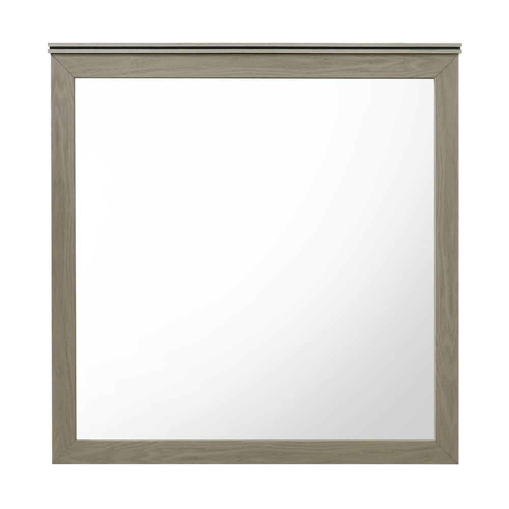 ACME Furniture - Joanna - Mirror - Weathered Gray  - BD05144 view 1