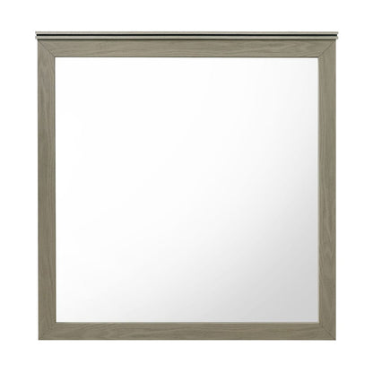 ACME Furniture - Joanna - Mirror - Weathered Gray  - BD05144 view 1