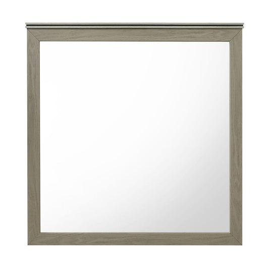 ACME Furniture - Joanna - Mirror - Weathered Gray  - BD05144 view 1
