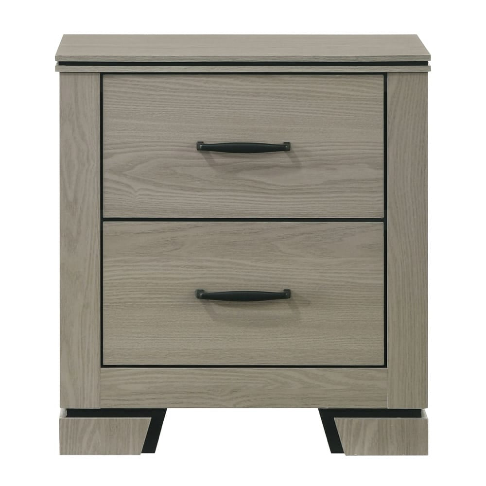ACME Furniture - Joanna - Nightstand  - Weathered Gray  - BD05143 view 2