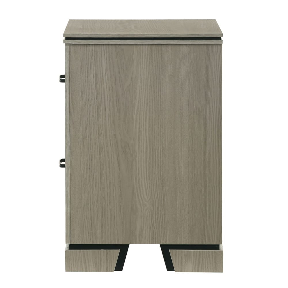 ACME Furniture - Joanna - Nightstand  - Weathered Gray  - BD05143 view 3