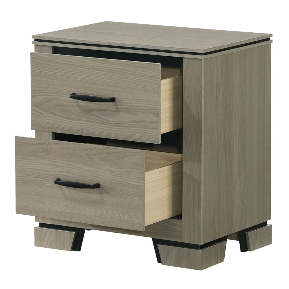 ACME Furniture - Joanna - Nightstand  - Weathered Gray  - BD05143 view 4