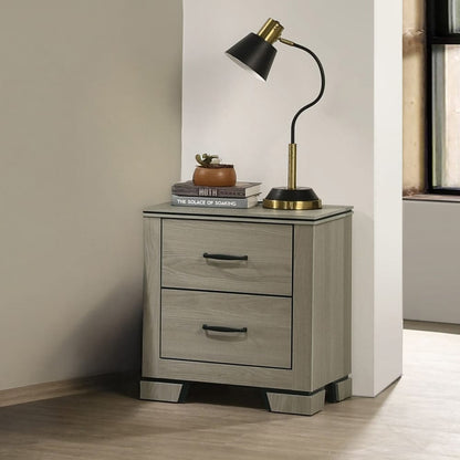 ACME Furniture - Joanna - Nightstand  - Weathered Gray  - BD05143 view 6