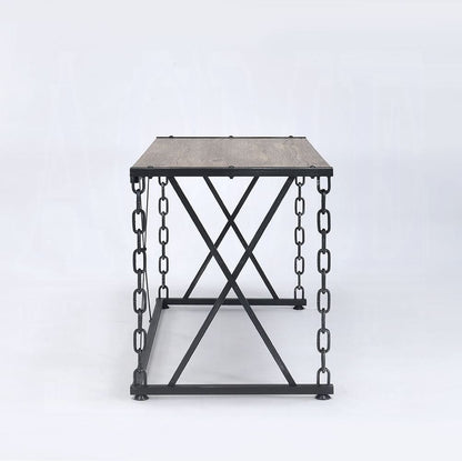 ACME Furniture - Jodie Console Table - Rustic Oak & Antique Black - AC00905 view 3