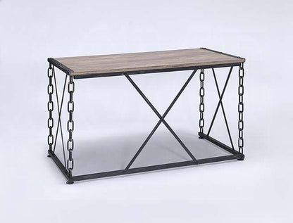 ACME Furniture - Jodie Console Table - Rustic Oak & Antique Black - AC00905 view 4