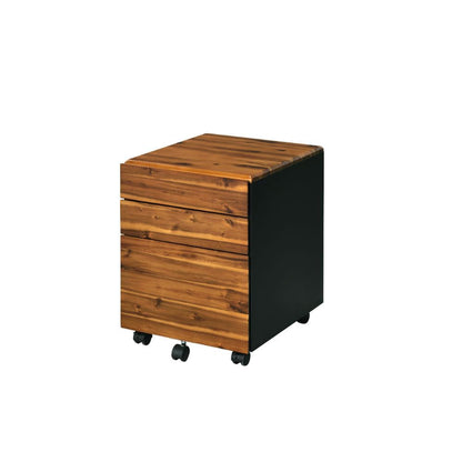 ACME Furniture - Jurgen - File Cabinet - Oak & Black - 92913 view 1