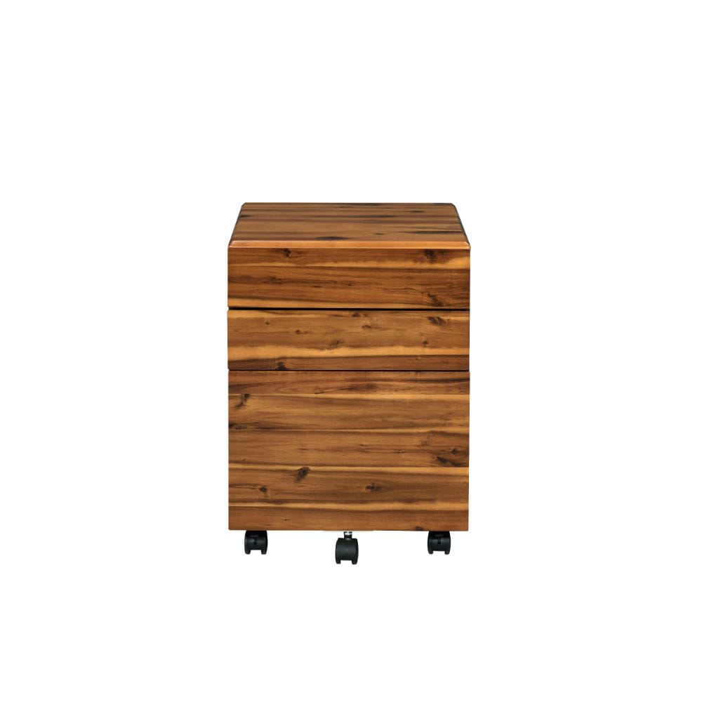 ACME Furniture - Jurgen - File Cabinet - Oak & Black - 92913 view 2