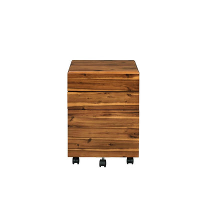 ACME Furniture - Jurgen - File Cabinet - Oak & Black - 92913 view 2