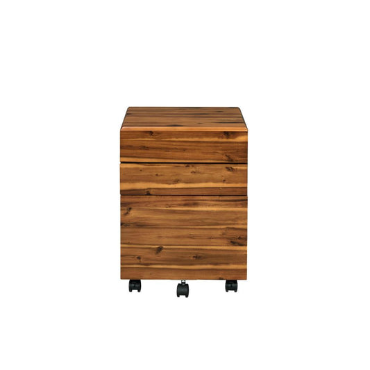 ACME Furniture - Jurgen - File Cabinet - Oak & Black - 92913 view 2