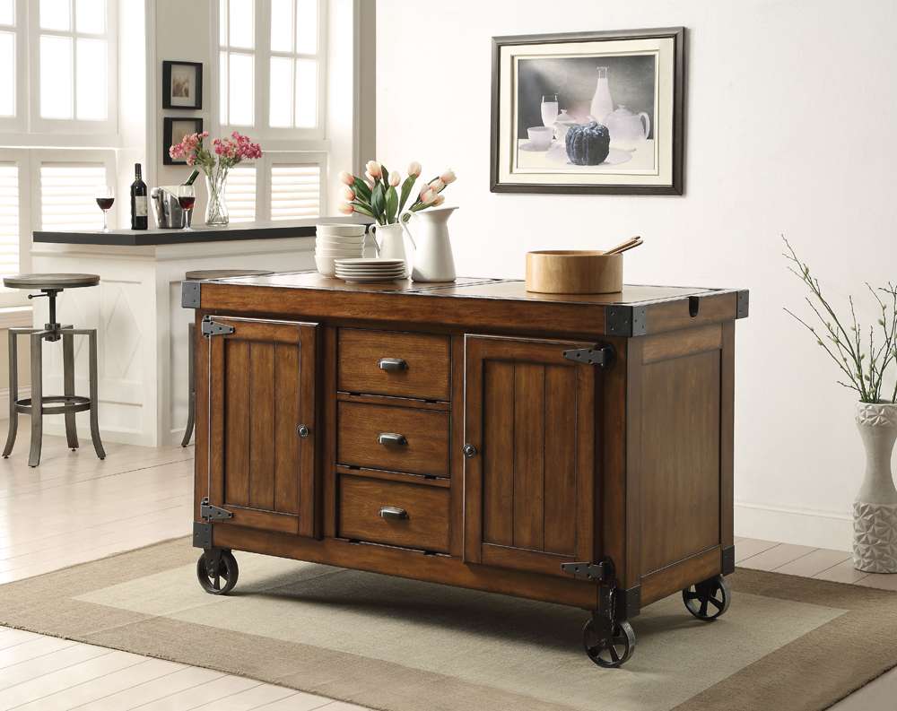 ACME Furniture - Kabili Kitchen Cart - 98186 view 1
