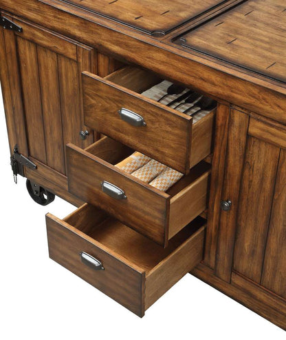 ACME Furniture - Kabili Kitchen Cart - 98186 veiw 2