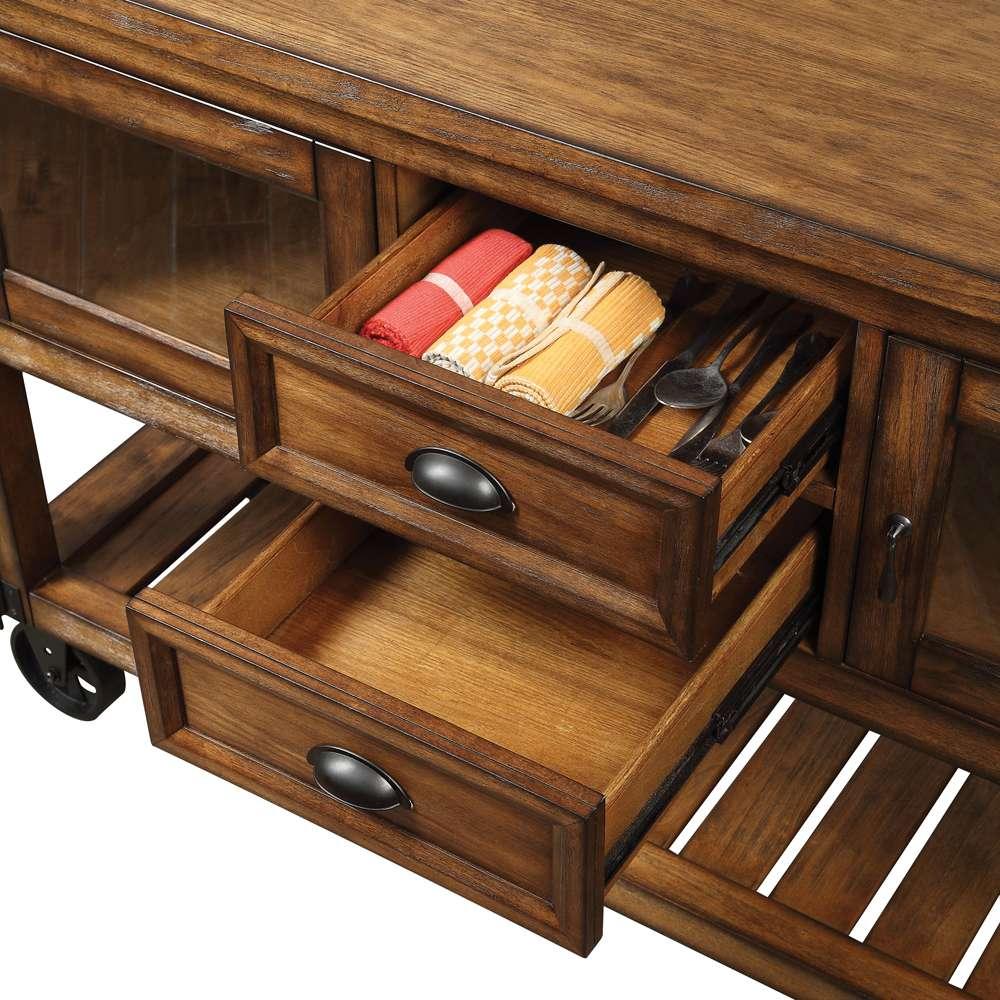 ACME Furniture - Kadri Kitchen Cart - 98180 view 2