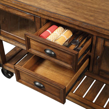 ACME Furniture - Kadri Kitchen Cart - 98180 view 2