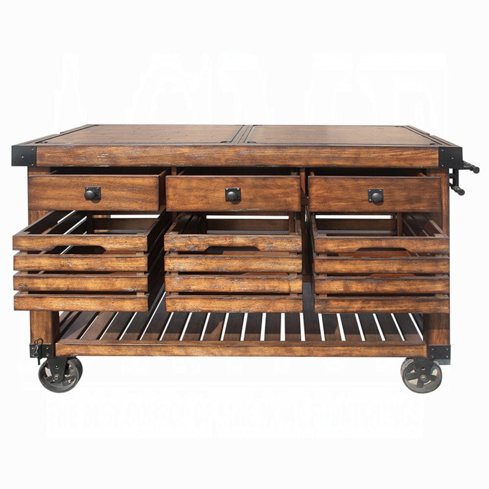 ACME Furniture - Kaif Kitchen Cart - 98184 view 3