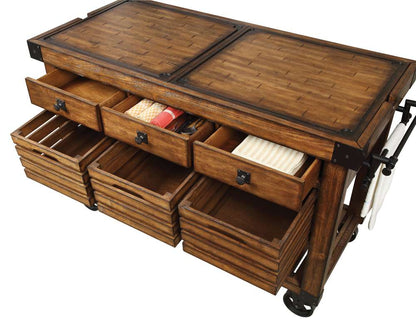 ACME Furniture - Kaif Kitchen Cart - 98184 view 6
