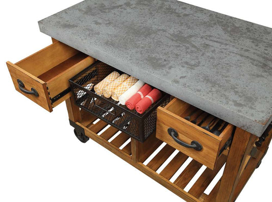 ACME Furniture - Kailey Kitchen Cart - 98182 veiw 2