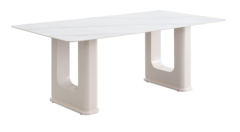 ACME Furniture - Kalam Dining Table - Ceramic Top & Beige Finish - DN02705 veiw 1
