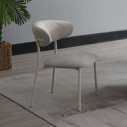 ACME Furniture - Kalam Side Chair (Set of 2) - Gray Fabric & Beige Finish - DN02706 view 5