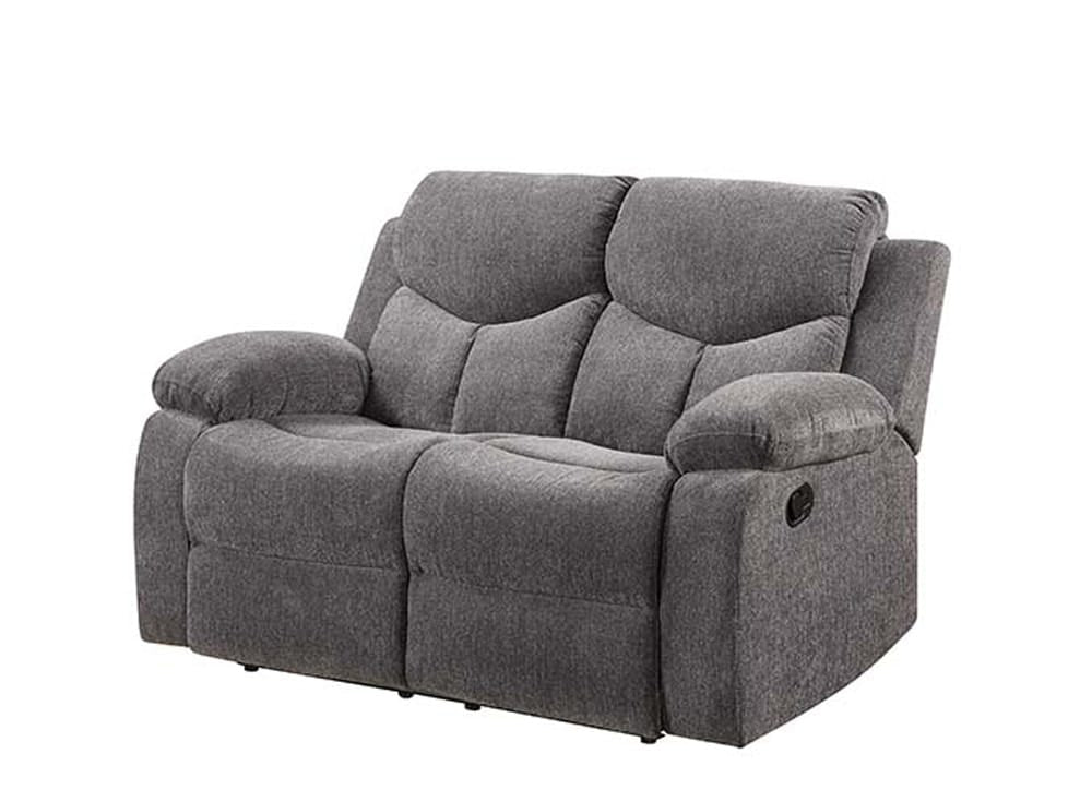 ACME Furniture - Kalen - Motion Loveseat - Gray Chenille - 55443 view 1