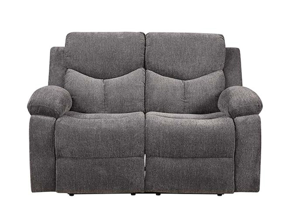 ACME Furniture - Kalen - Motion Loveseat - Gray Chenille - 55443 view 2