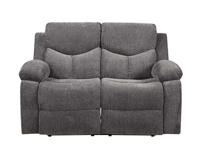 ACME Furniture - Kalen - Motion Loveseat - Gray Chenille - 55443 view 2