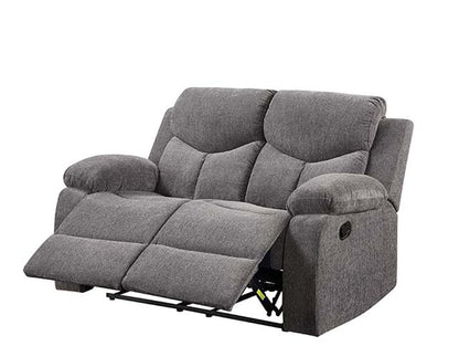 ACME Furniture - Kalen - Motion Loveseat - Gray Chenille - 55443 view 4