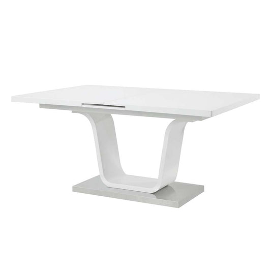 ACME Furniture - Kamaile Dining Table - White High Gloss - DN02133 veiw 1