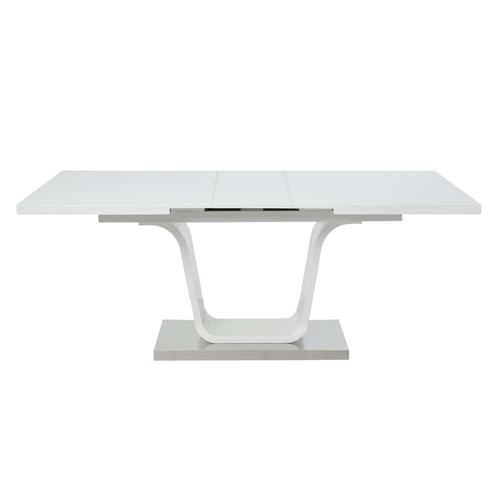 ACME Furniture - Kamaile Dining Table - White High Gloss - DN02133 veiw 3