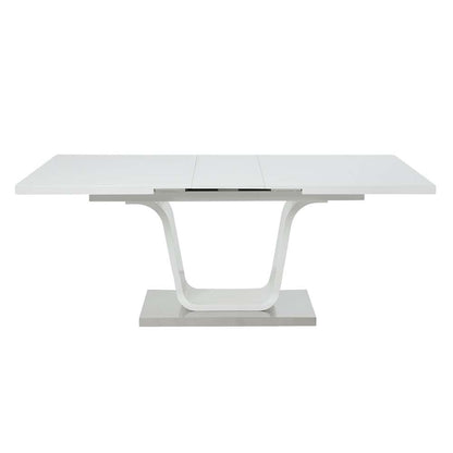 ACME Furniture - Kamaile Dining Table - White High Gloss - DN02133 veiw 3